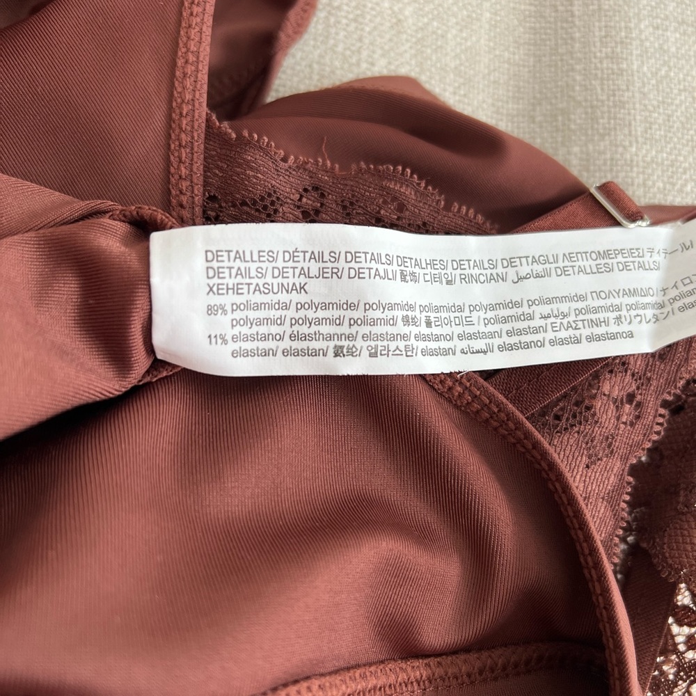 Zara Lingerie-Style Bodysuit - Picture 6 of 8